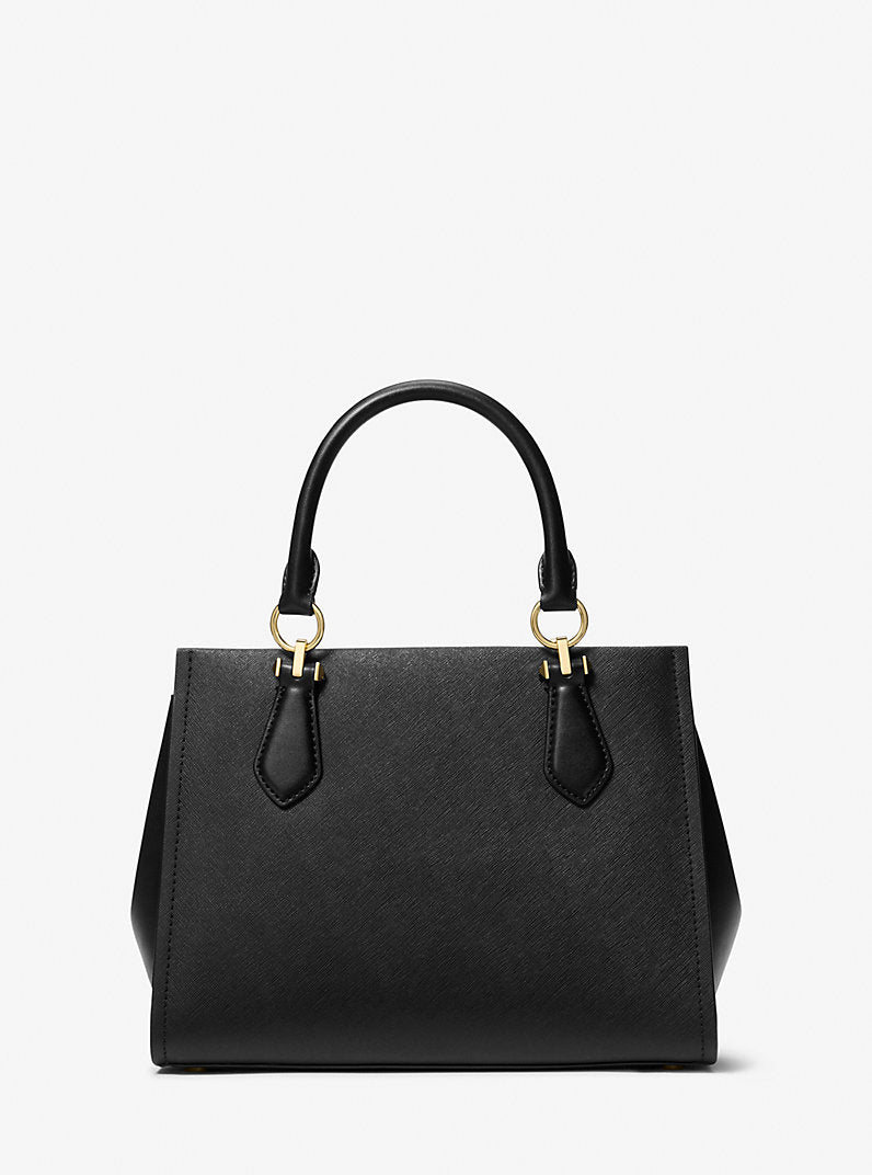 Bolso satchel Marilyn mediano de piel saffiano