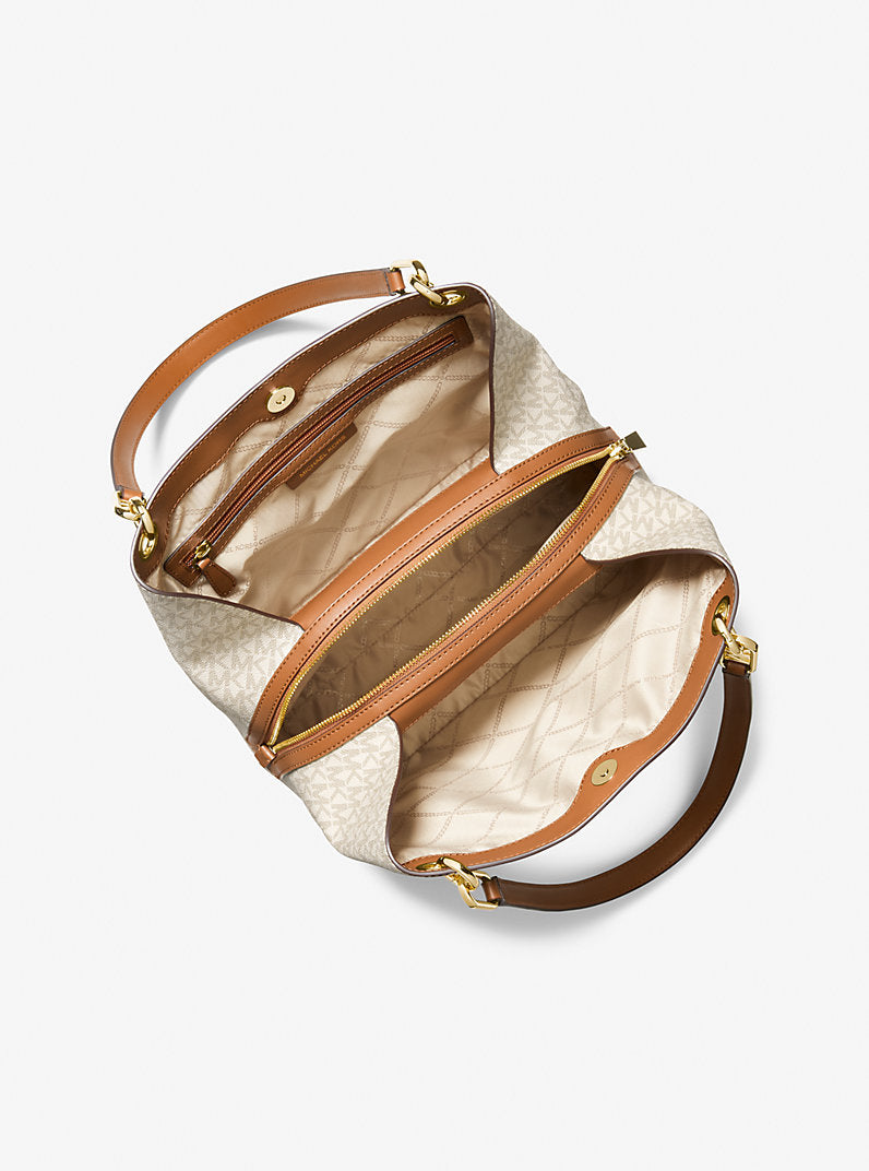 Bolso tote Kensington grande con logotipo