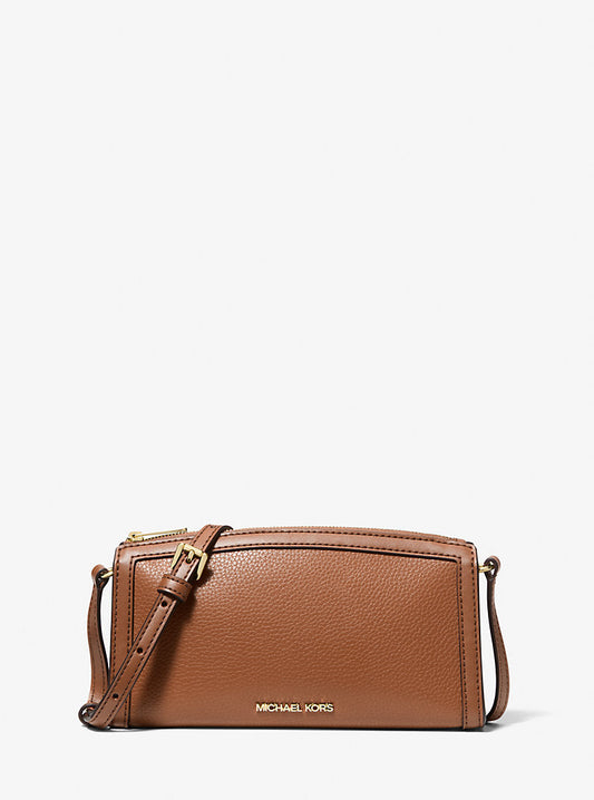 Bandolera Jet Set mediana de piel granulada